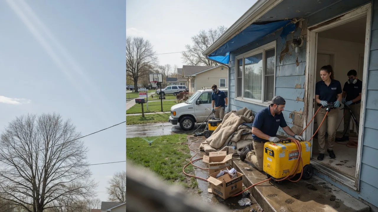 Basement Flood Cleanup in Cabery, IL near me